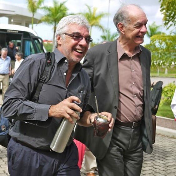 Luiz Carrizo (Uruguai) e Pedro Sotolongo (Cuba)