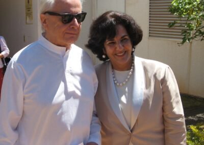 Pierre Weil e Maria Cândida Moraes