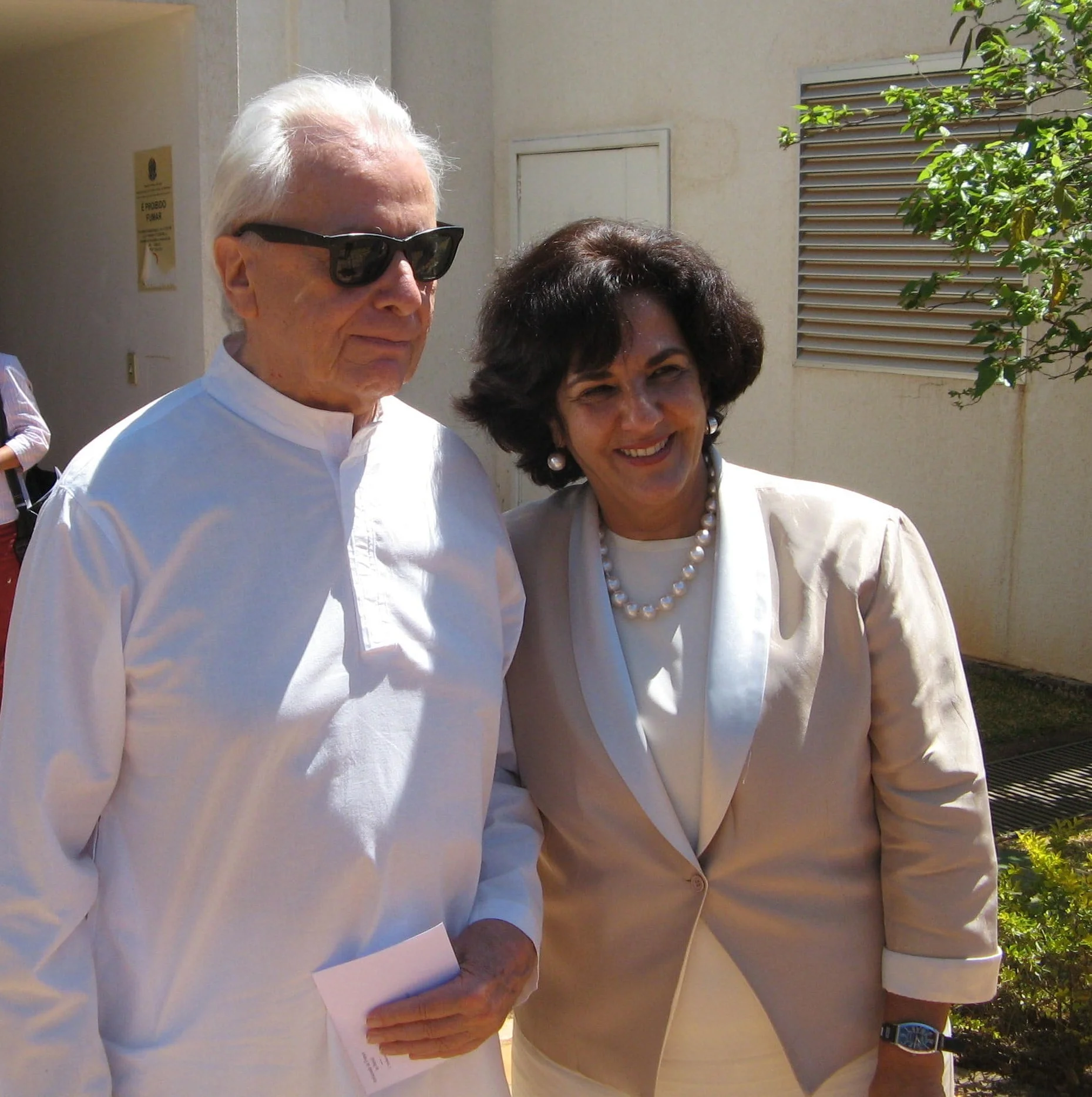 Pierre Weil e Maria Cândida Moraes