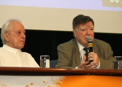 Ubiratan D´Ambrósio e Pierre Weil