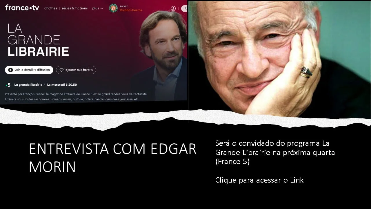 La Grande Librairie - Entrevista - Edgar Morin