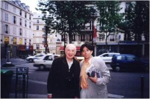 Morin e Alfredo Pena-Vega – Paris – 2001