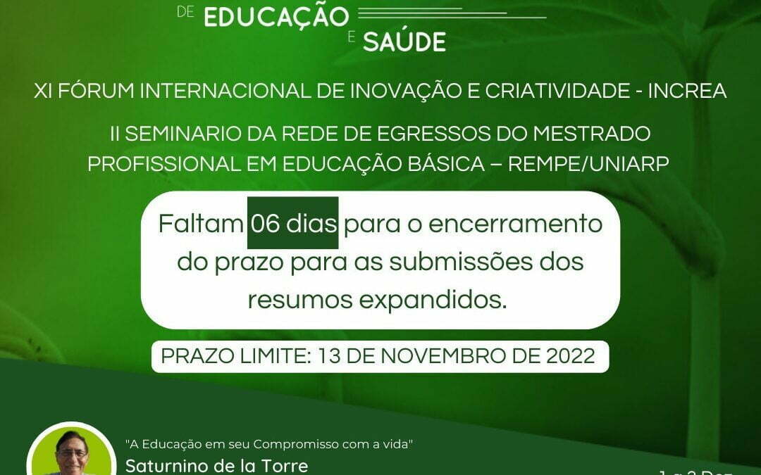 II Congresso Internacional de Educação de Saúde