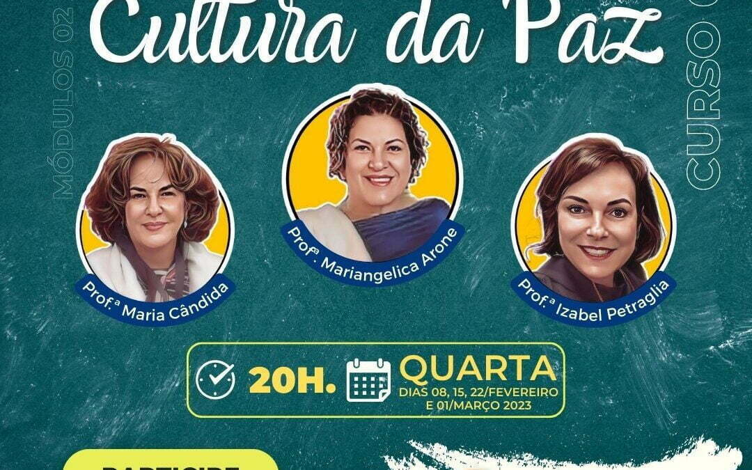 Curso 04: Educação Para Uma Cultura de Paz