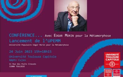 Conférence d’Edgar Morin pour le lancement de l’UPEMM