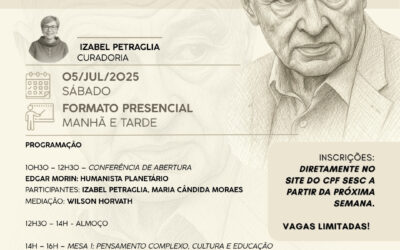 Edgar Morin – Um Humanista Planetário (104 Anos de Morin)