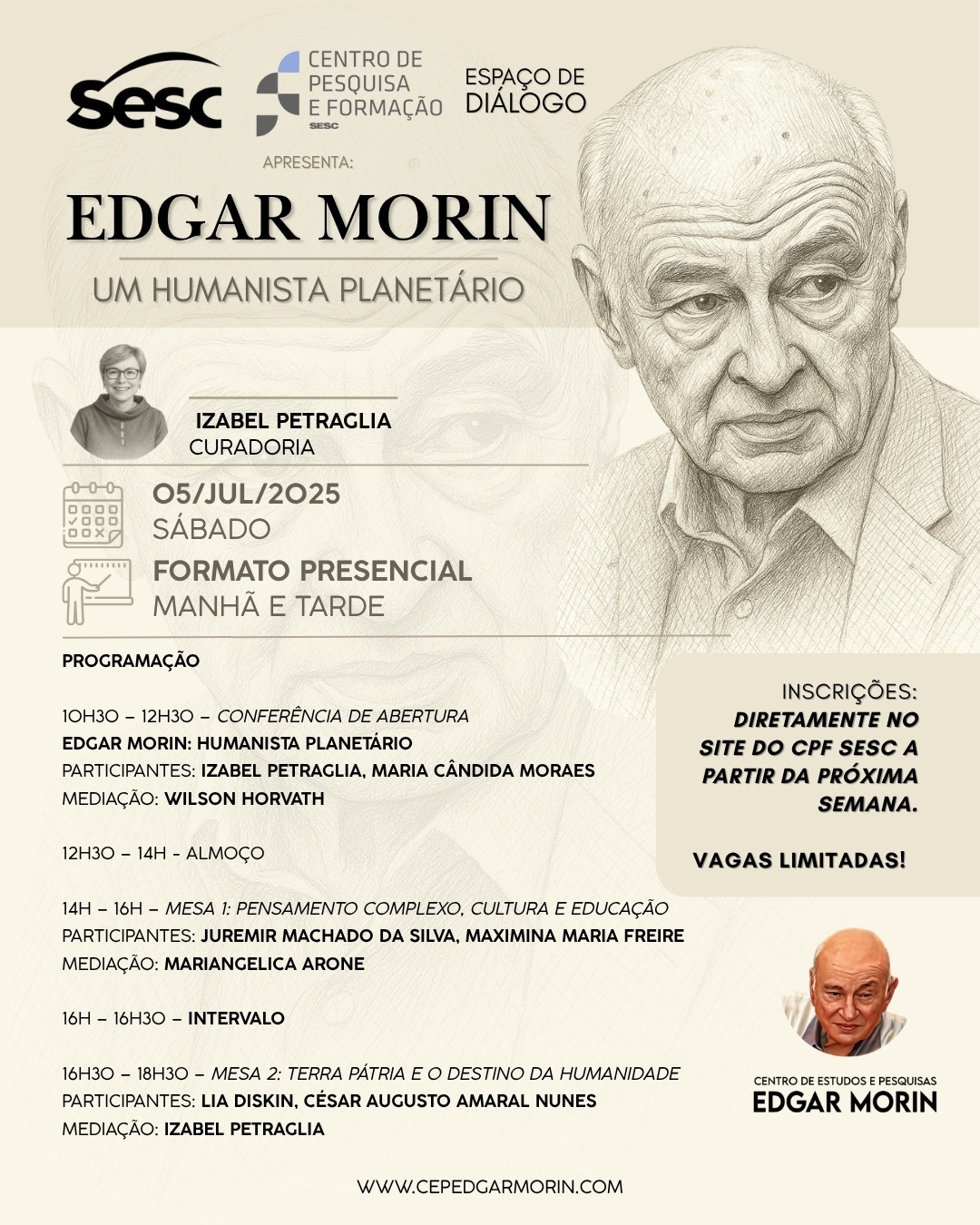 Edgar Morin - Um Humanista Planetário (104 Anos de Morin)