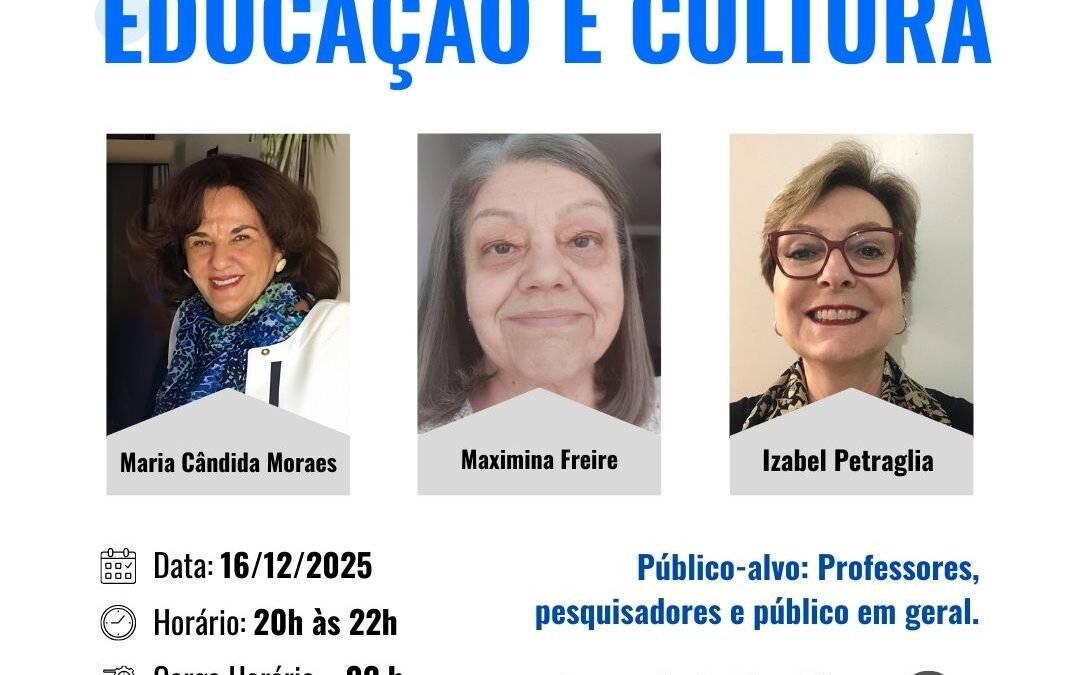 Debate sobre Pesquisa em Educação e Cultura