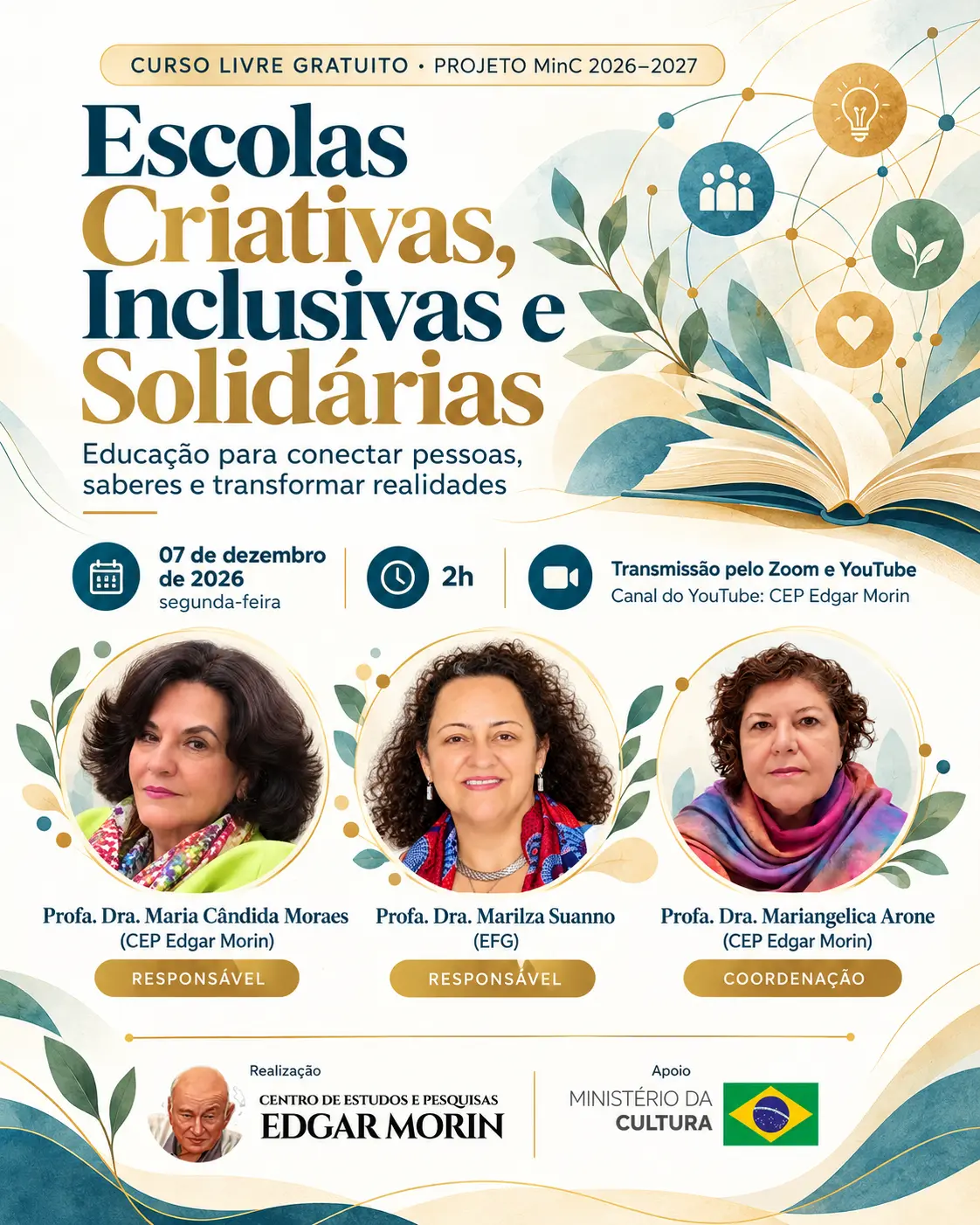Escolas Criativas, Inclusivas e Solidárias